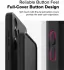 Ringke Silicone Samsung Galaxy S25 Hoesje MagSafe / Qi2 Back Cover Zwart afbeelding 8