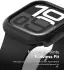 Ringke Onyx - Apple Watch 10 46MM Hoesje - Bumper Case Zwart afbeelding 7