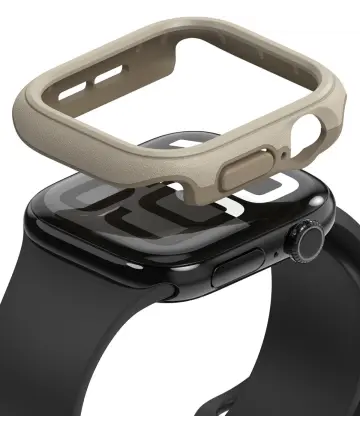 Ringke Onyx - Apple Watch 10 46MM Hoesje - Bumper Case Sand Cases