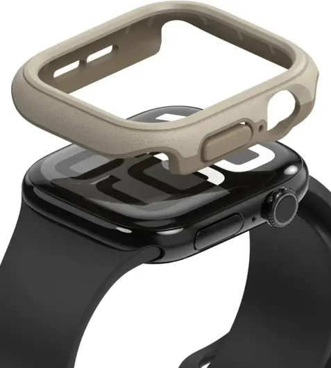 Ringke Onyx - Apple Watch 10 46MM Hoesje - Bumper Case Sand afbeelding 1