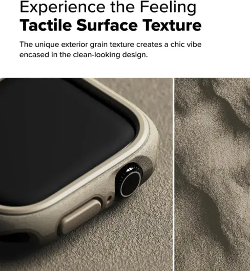 Ringke Onyx - Apple Watch 10 46MM Hoesje - Bumper Case Sand afbeelding 8