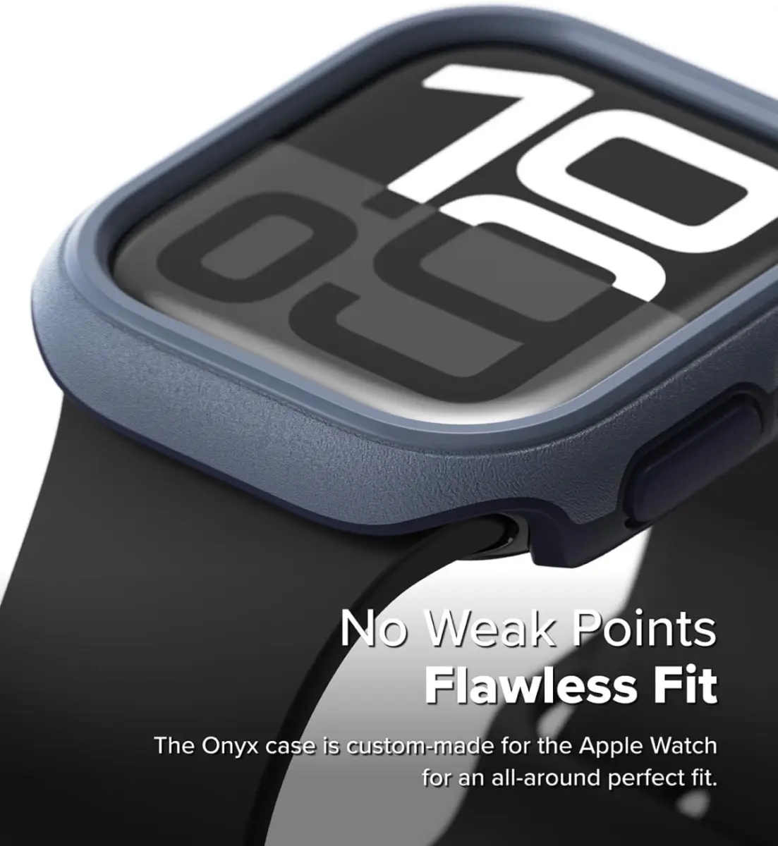 Ringke Onyx - Apple Watch 10 46MM Hoesje - Bumper Case Blauw afbeelding 6
