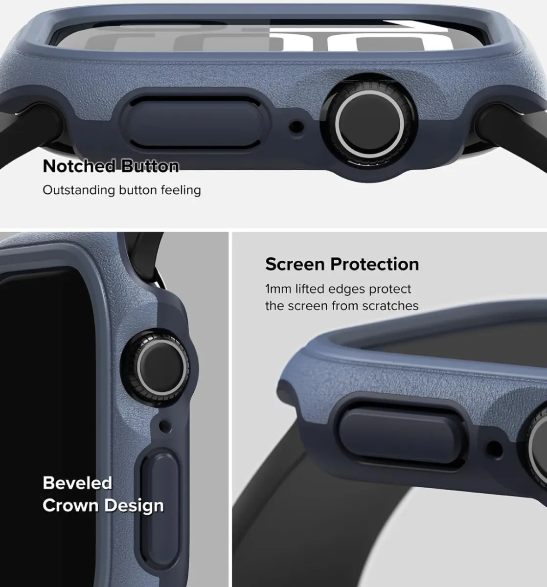 Ringke Onyx - Apple Watch 10 46MM Hoesje - Bumper Case Blauw afbeelding 9