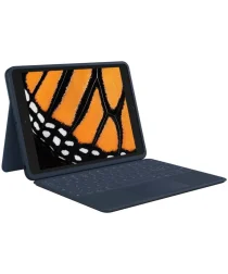 Logitech Rugged Combo 3 Touch Apple iPad 10.2 Hoes Keyboard Case Blauw afbeelding
