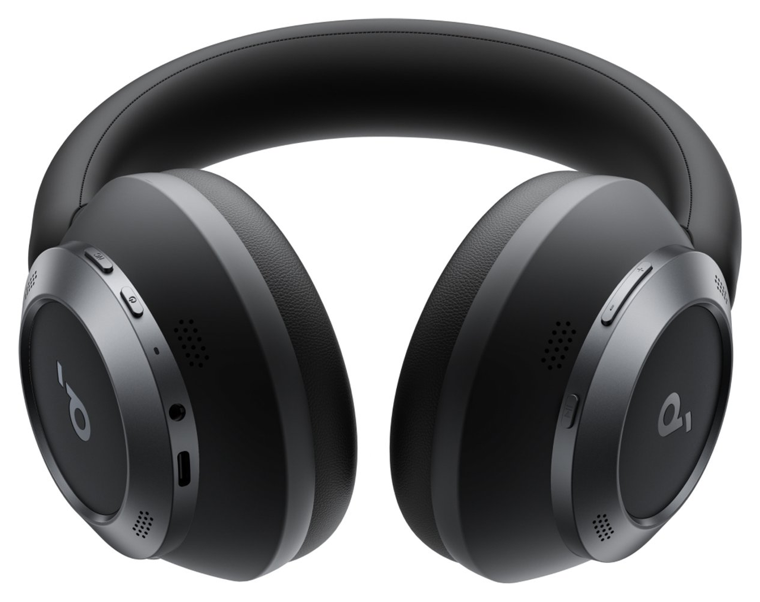Anker Soundcore Space One Pro Over-Ear Koptelefoon met Noise Cancelling Zwart afbeelding 6