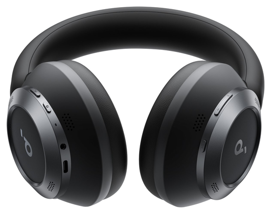 Anker Soundcore Space One Pro Over-Ear Koptelefoon met Noise Cancelling Zwart afbeelding 6