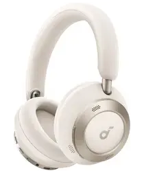 Anker Soundcore Space One Pro Over-Ear Koptelefoon met Noise Cancelling Wit afbeelding