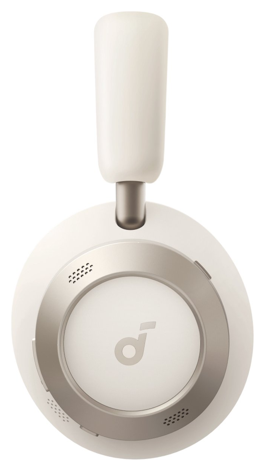Anker Soundcore Space One Pro Over-Ear Koptelefoon met Noise Cancelling Wit afbeelding 3
