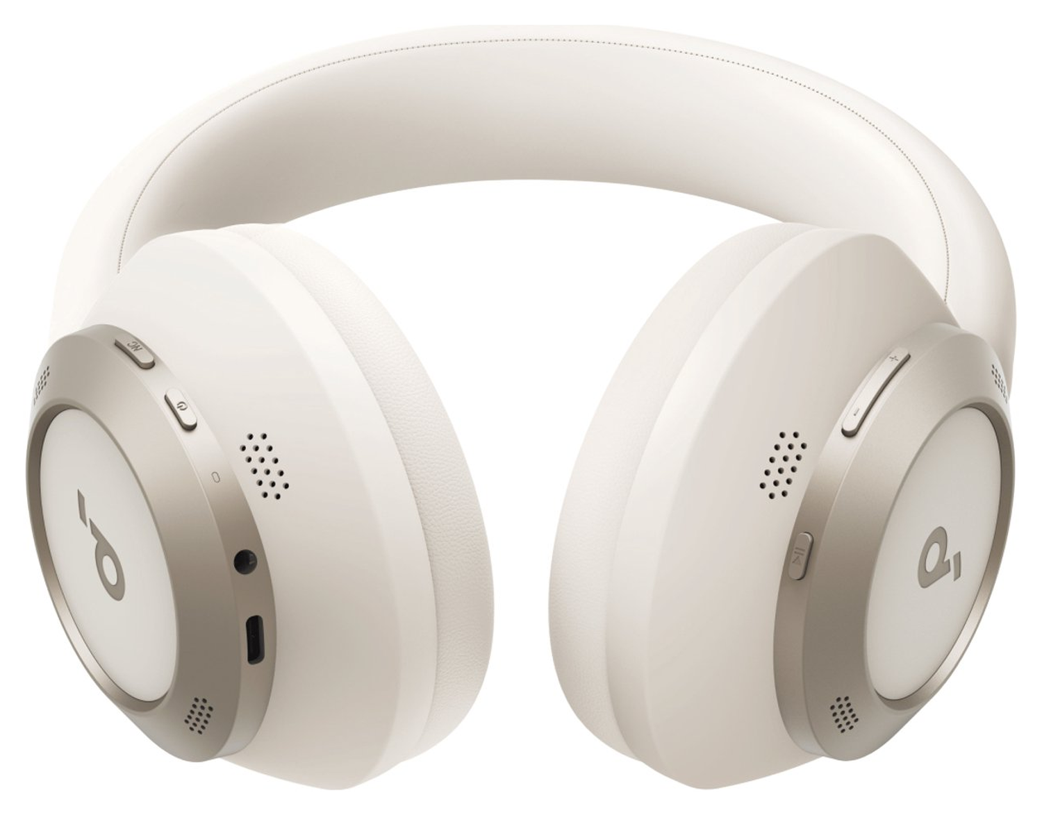 Anker Soundcore Space One Pro Over-Ear Koptelefoon met Noise Cancelling Wit afbeelding 4