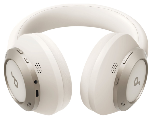 Anker Soundcore Space One Pro Over-Ear Koptelefoon met Noise Cancelling Wit afbeelding 4