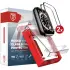 Rosso Apple Watch 44MM Tempered Glass - Screen Protector Installatietray 2-Pack afbeelding 1