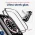 Rosso Apple Watch 44MM Tempered Glass - Screen Protector Installatietray 2-Pack afbeelding 2