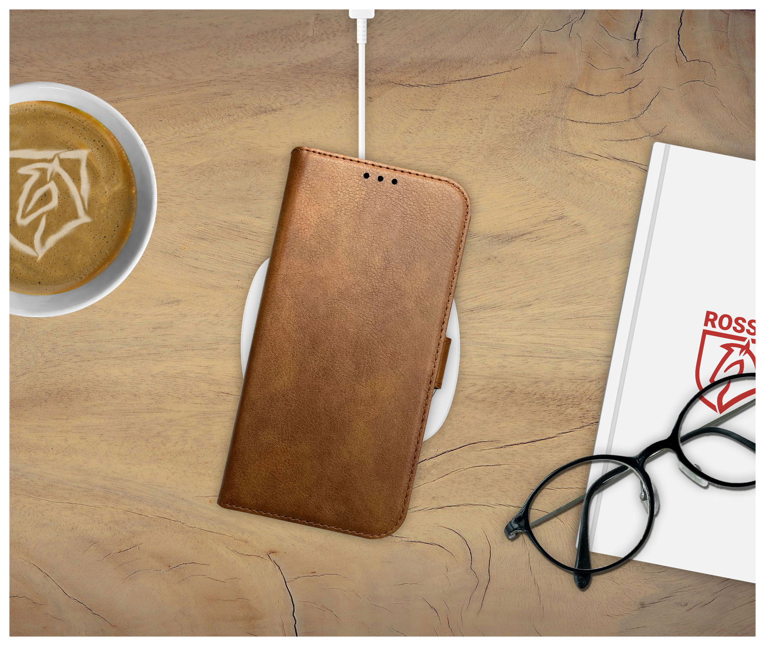 Rosso Element Nothing CMF Phone 2 Pro Hoesje Book Case Wallet Bruin afbeelding 6