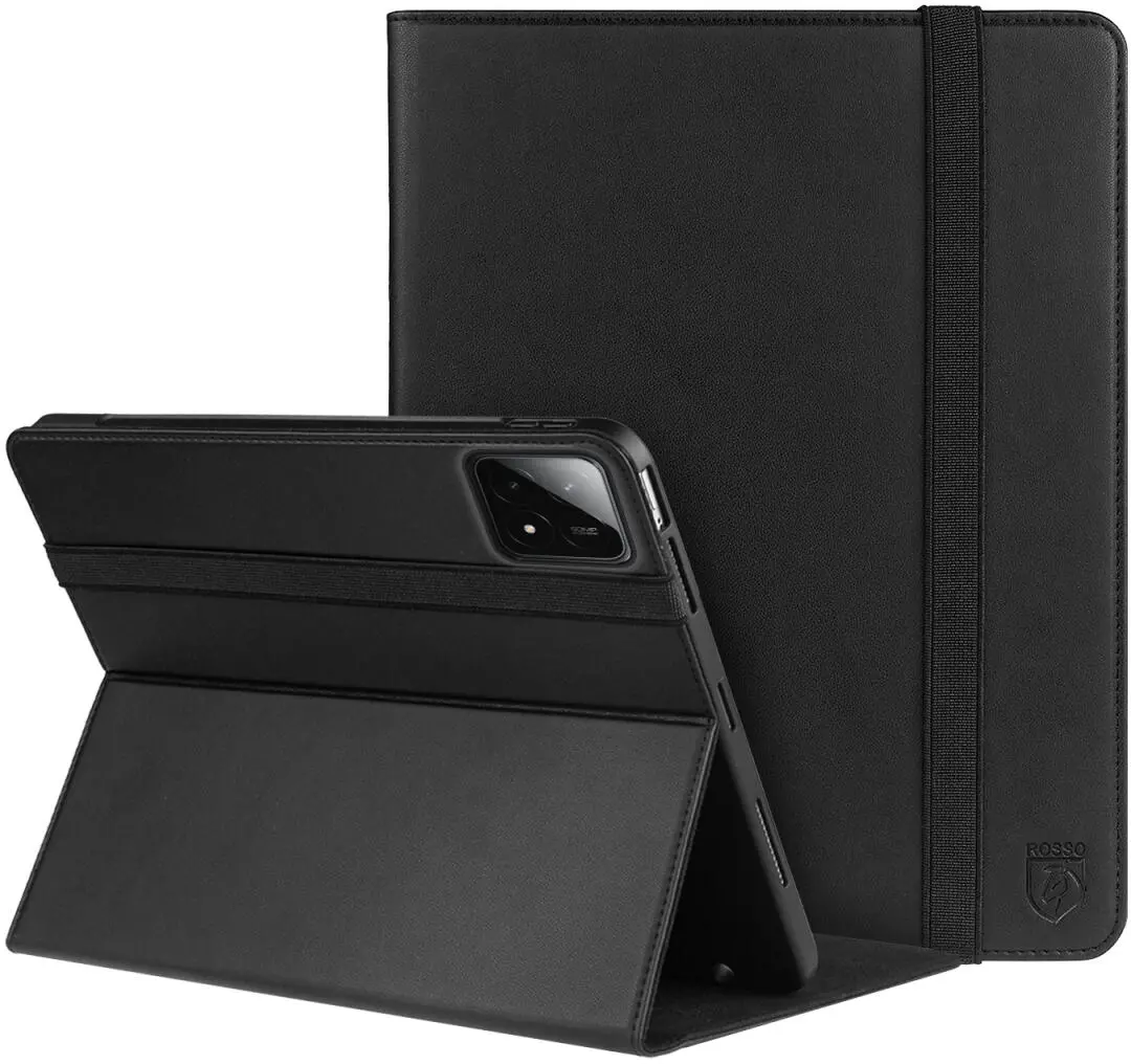 Rosso Element Xiaomi Pad 6S Pro 12.4 Hoes Book Case Zwart afbeelding 1