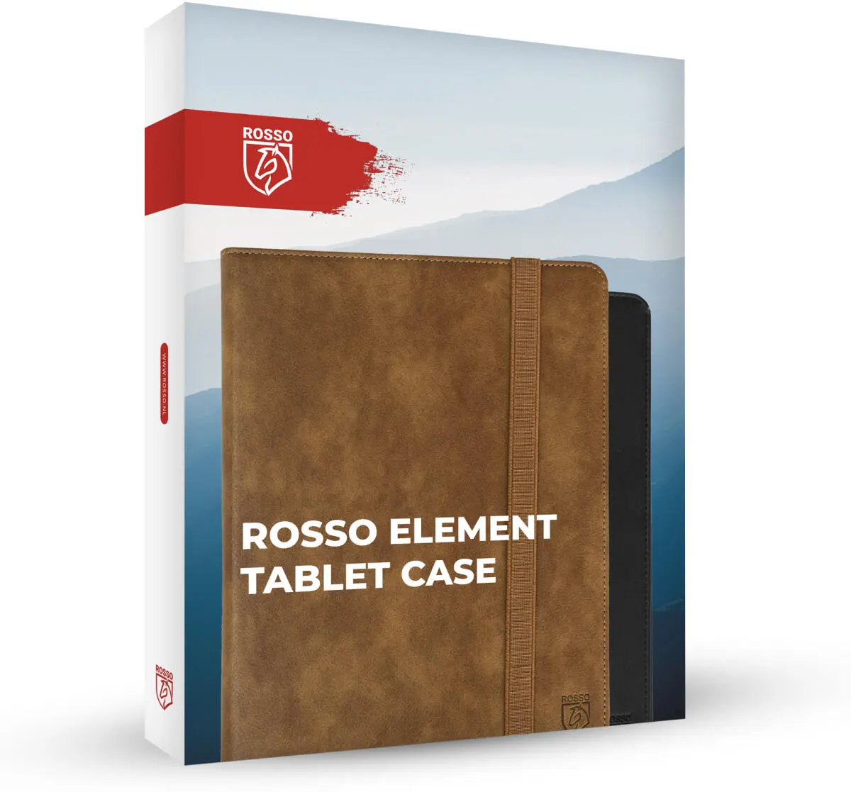 Rosso Element Xiaomi Pad 6S Pro 12.4 Hoes Book Case Bruin afbeelding 9
