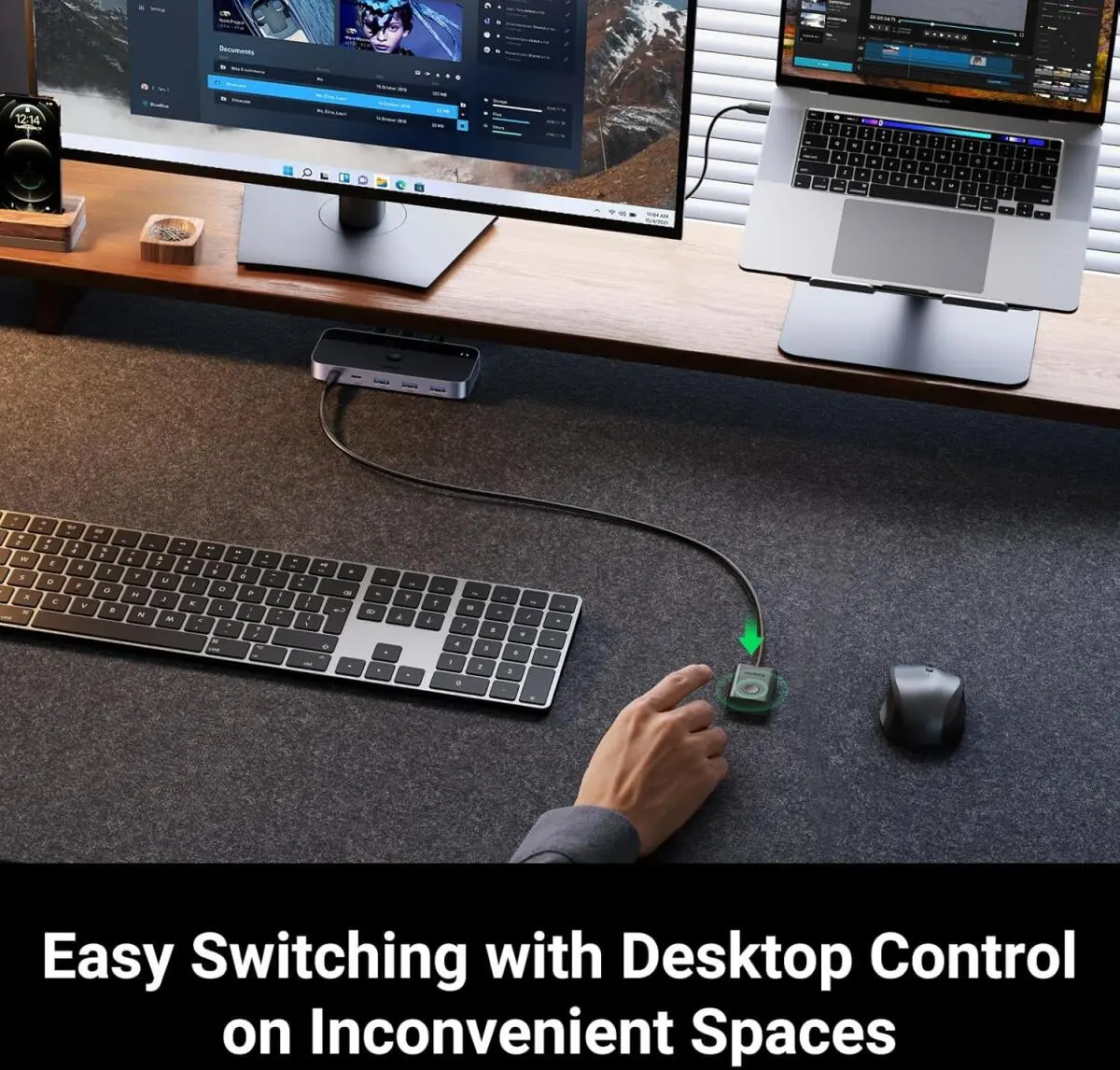 UGREEN Sharing Switch USB 3.0 Schakelaar met 3 USB en 1 USB-C Poort afbeelding 7