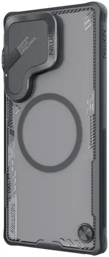 Nillkin IceBlade Prop Samsung Galaxy S25 Ultra Hoesje MagSafe / Qi2 Zwart afbeelding 4
