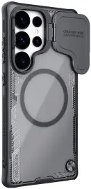Nillkin IceBlade Prop Samsung Galaxy S25 Ultra Hoesje MagSafe / Qi2 Zwart