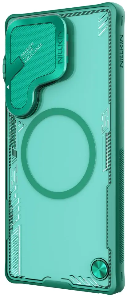Nillkin IceBlade Prop Samsung Galaxy S25 Ultra Hoesje MagSafe / Qi2 Groen afbeelding 16