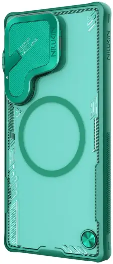 Nillkin IceBlade Prop Samsung Galaxy S25 Ultra Hoesje MagSafe / Qi2 Groen afbeelding 16