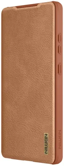 Nillkin Qin Pro Samsung Galaxy S25 Ultra Hoesje Book Case Camera Slider Bruin afbeelding 13