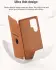Nillkin Qin Pro Samsung Galaxy S25 Ultra Hoesje Book Case Camera Slider Bruin afbeelding 4
