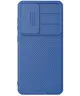 Nillkin CamShield Samsung Galaxy S25 Hoesje met Camera Slider Back Cover Blauw