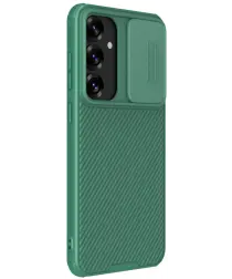 Nillkin CamShield Samsung Galaxy S25 Hoesje met Camera Slider Back Cover Groen