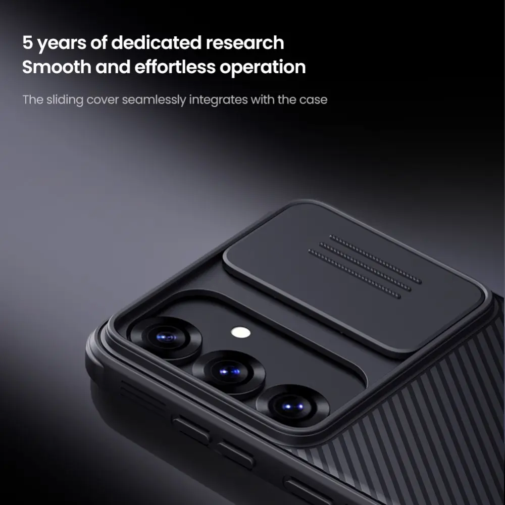 Nillkin CamShield Samsung Galaxy S25 Hoesje met Camera Slider Back Cover Groen afbeelding 8