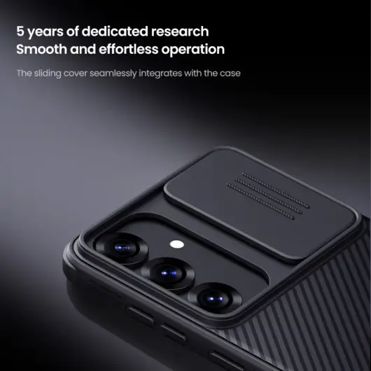 Nillkin CamShield Samsung Galaxy S25 Hoesje met Camera Slider Back Cover Groen afbeelding 8