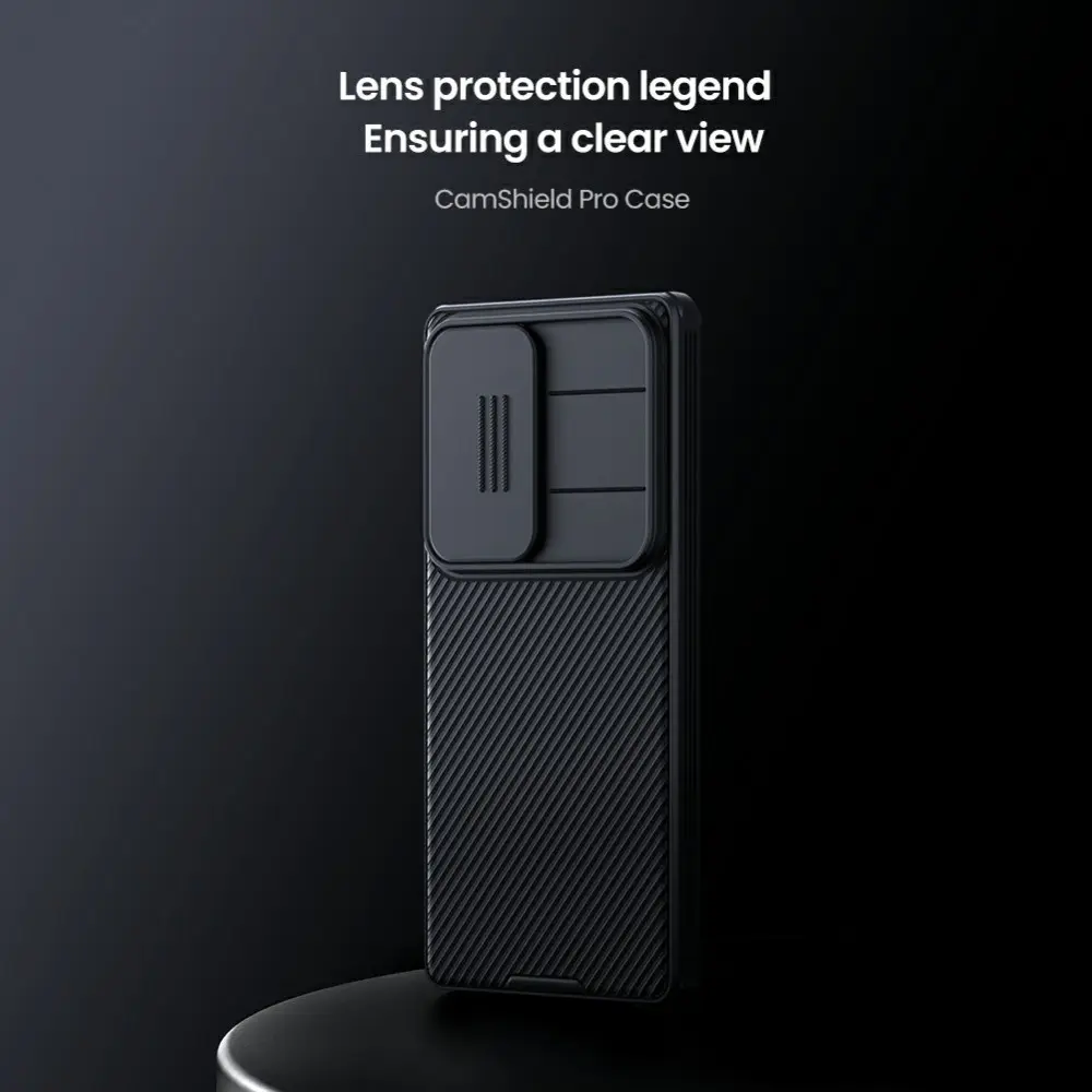 Nillkin CamShield Samsung Galaxy S25 Ultra Hoesje Camera Slider Back Cover Zwart afbeelding 4