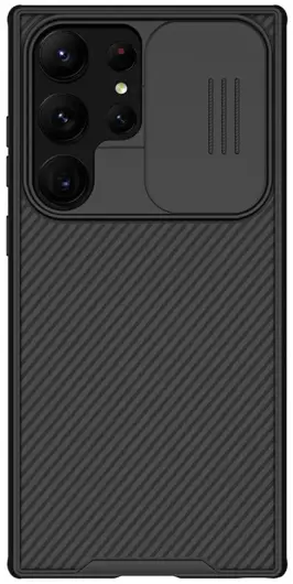 Nillkin CamShield Samsung Galaxy S25 Ultra Hoesje Camera Slider Back Cover Zwart afbeelding 1