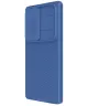 Nillkin CamShield Samsung Galaxy S25 Ultra Hoesje Camera Slider Back Cover Blauw