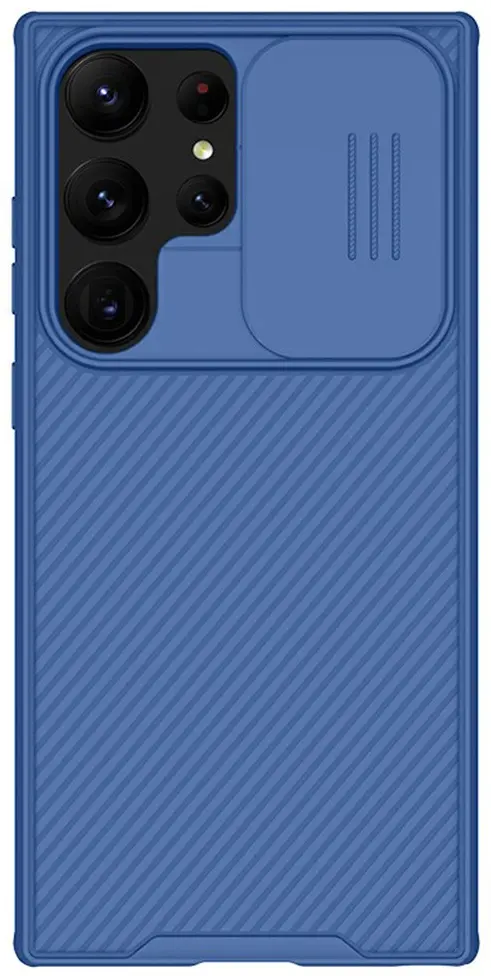Nillkin CamShield Samsung Galaxy S25 Ultra Hoesje Camera Slider Back Cover Blauw afbeelding 1