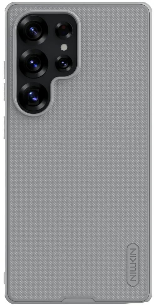 Nillkin Super Frosted Shield Samsung Galaxy S25 Ultra Hoesje Back Cover Grijs afbeelding 1