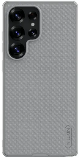 Nillkin Super Frosted Shield Samsung Galaxy S25 Ultra Hoesje Back Cover Grijs afbeelding 1
