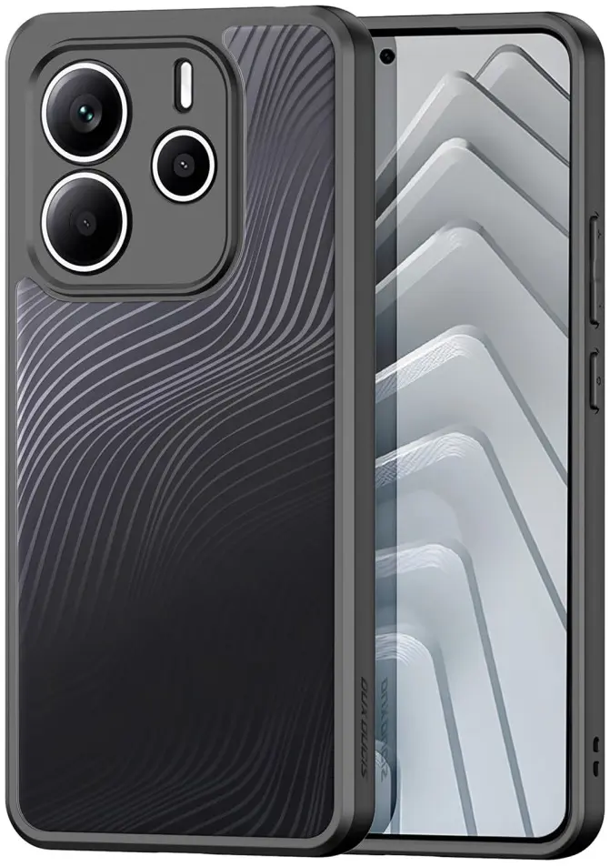Dux Ducis Aimo Xiaomi Redmi Note 14 5G Hoesje Back Cover Zwart afbeelding 1