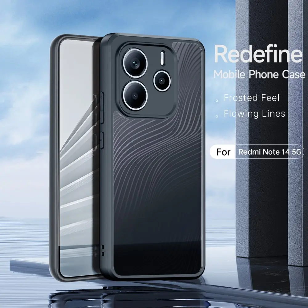 Dux Ducis Aimo Xiaomi Redmi Note 14 5G Hoesje Back Cover Zwart afbeelding 5