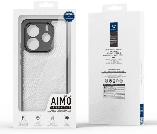 Dux Ducis Aimo Xiaomi Redmi Note 14 5G Hoesje Back Cover Zwart afbeelding 11