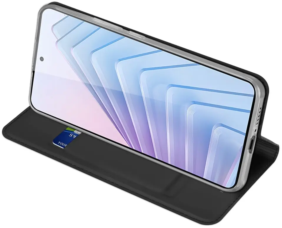 Dux Ducis Skin Pro Xiaomi Redmi Note 14 5G Hoesje Portemonnee Book Case Zwart afbeelding 6