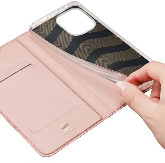 Dux Ducis Skin Pro Xiaomi Redmi Note 14 5G Hoesje Portemonnee Book Case Roze afbeelding 8