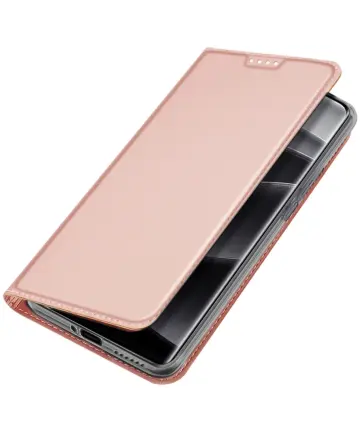 Dux Ducis Skin Pro Xiaomi Poco X7 / Redmi Note 14 Pro Hoesje Book Case Roze Hoesjes