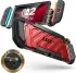 SUPCASE UB Pro Nintendo Switch 2 Hoesje Schokbestendig - Afneembare Joycon Rood afbeelding 3