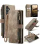 CaseMe C30 Samsung Galaxy S25 Hoesje Pasjeshouder Book Case Bruin