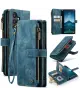 CaseMe C30 Samsung Galaxy S25 Hoesje Pasjeshouder Book Case Blauw