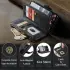 CaseMe C30 Samsung Galaxy S25 Plus Hoesje Pasjeshouder Book Case Zwart afbeelding 8