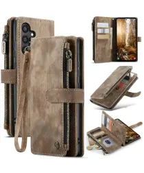 CaseMe C30 Samsung Galaxy S25 Plus Hoesje Pasjeshouder Book Case Bruin