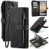 CaseMe C30 Samsung Galaxy S25 Ultra Hoesje Pasjeshouder Book Case Zwart afbeelding 11