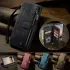CaseMe C30 Samsung Galaxy S25 Ultra Hoesje Pasjeshouder Book Case Zwart afbeelding 10