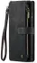 CaseMe C30 Samsung Galaxy S25 Ultra Hoesje Pasjeshouder Book Case Zwart afbeelding 2